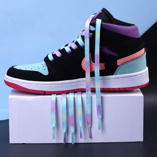 Graffiti Print Shoelace Cartoon Printing Fashion Unisex Flat Shoe Laces High-top Canvas Sneakers Shoelace Sports Shoelaces