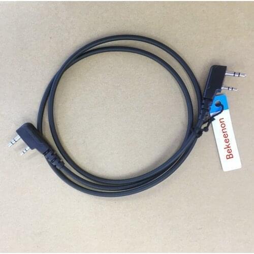 Frequency setting data clone copy cable K to K for Kenwood Baofeng Wouxun Weierwei Linton Puxing etc walkie talkie