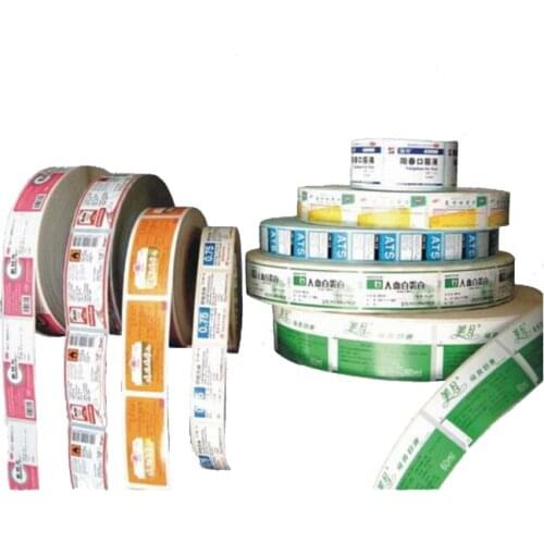 Cheap roll/sheet printing self adhesive paper sticker