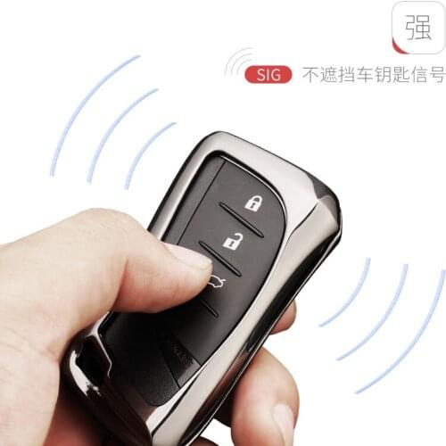 Suitable for Lexus key bag new ES200/260/300H /LS3500/US modified key ring sleeve metal