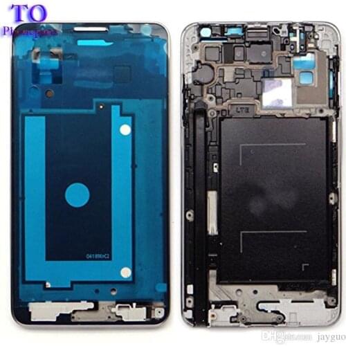 Middle Mid Plate Frame Bezel Housing Cover For Samsung Galaxy Note3 Note 3 N900 N9000 N9005 Middle Frame + Home Button