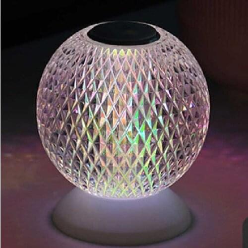 Send Girlfriend Romantic Gift Christmas Decoration Crystal Ball Light Bar Cafe Friends Birthday Party Banquet Night Light