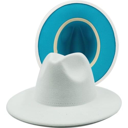 Orange Fedora Hat Wide Brim Panama Felt Hat Male Jazz Hat Church Hat British Ladies Hat Men шляпаженская