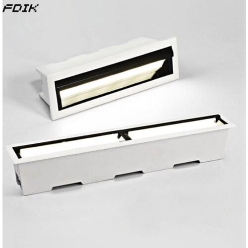 Recessed Square CREE COB Dimmable LED Downlights 10W20W30W LED Ceiling Spot Lights AC85V~265V LED Strip Lights Indoor Lighting