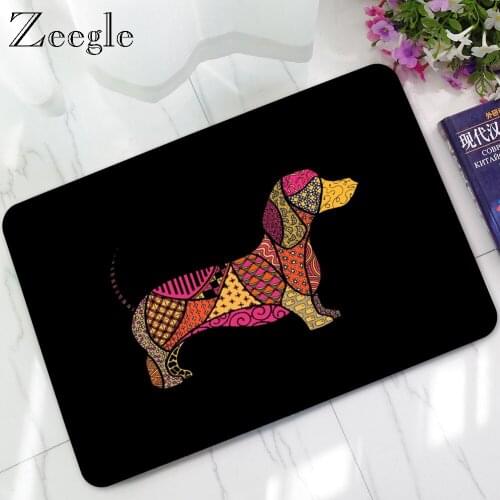 Zeegle Doormat Non Slip Floor Mat Waterproof Outdoor Carpet Rubber Bathroom Doormat Hallway Carpet Floor Rug Washable Indoor Mat