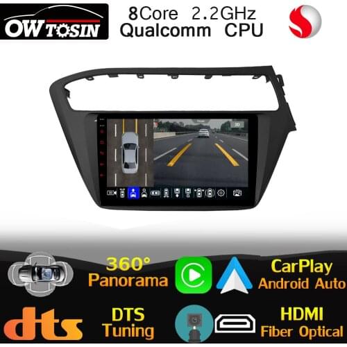 Qualcomm 8Core Android For Hyundai i20 GB IB 2018-2019 Car Multimedia Player Radio 4G LTE WiFi DSP Head Unit Stereo CarPlay Auto