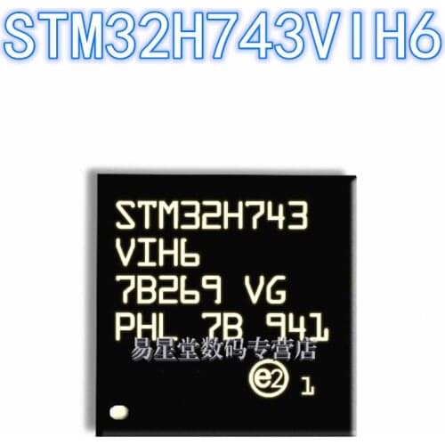 1PCS 100% new original authentic STM32H743VIH6 BGA-100 32H743VIH6 BGA100 32-bit microcontroller chip