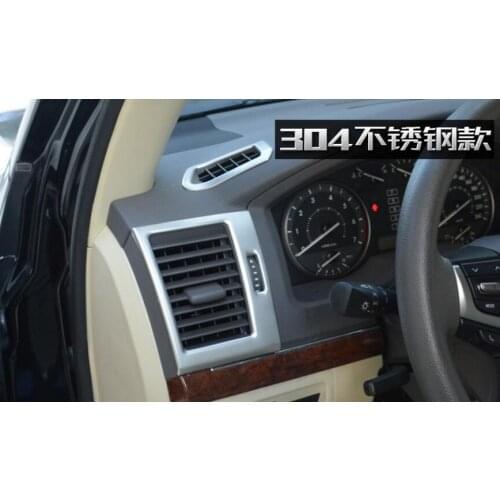 Stainless Steel Chrome For TOYOTA LAND CRUISER 2008-2017 Car Interior Decorative Frame Cover Trims Car Styling Auto Accessories