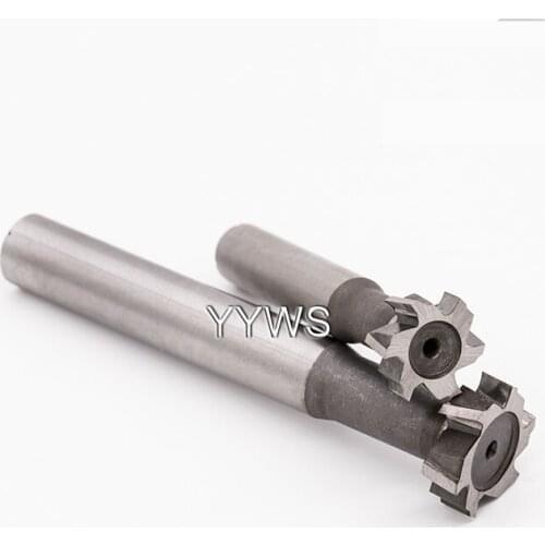 HSS T-Slot Endmil Cutter Dia 35mm/40mm/45mm HSS T Slot Cutter T Slot End Mill Metal Cutting Tools