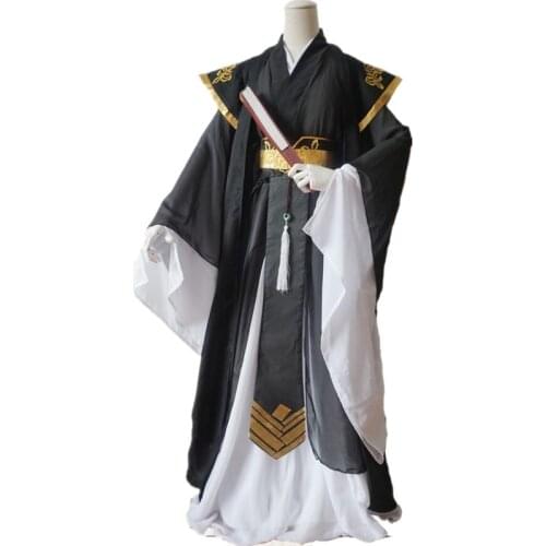 Nie HuaiSang Cosplay Grandmaster of Demonic Cultivation Costume The Founder of Diabolism Chinese Costume MO DAO ZU SHI Full Set