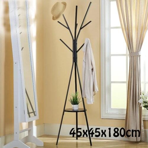 Metal Tree Style Coat Stand 45X45X180CM Floor Type Hanger Creative Metal Coat Rack Clothes Hanger Coat Hanger Stand