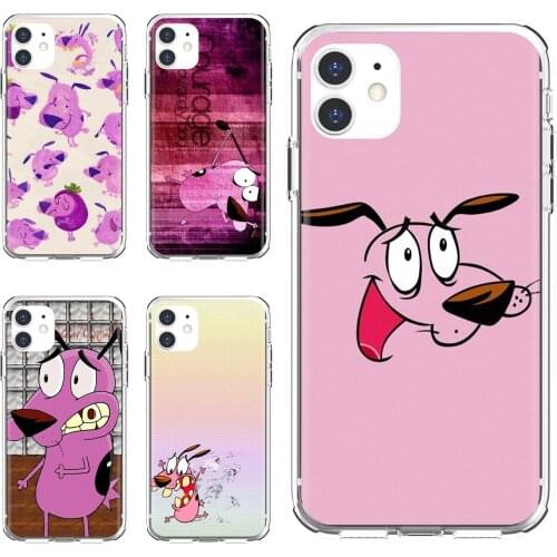 For Samsung Galaxy A9 A8 Star Lite A3 A5 A7 A6 Plus 2018 2015 2016 2017 Cartoon-Courage-The-Cowardly-Dog Soft TPU Case