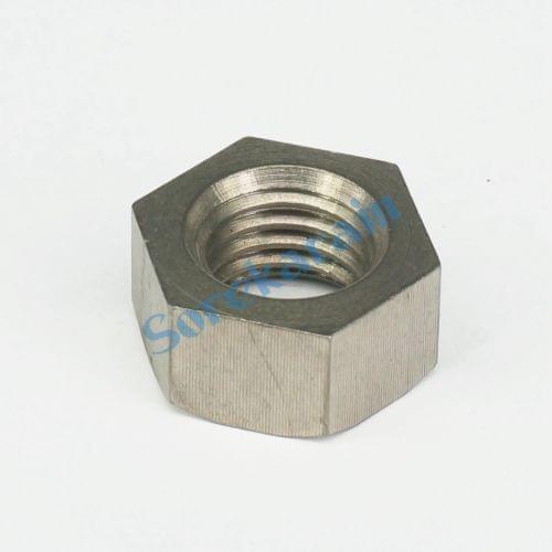 Lot 5 M10 M12 M14 M16 M18 TA2 GR2 Ti Titanium Hex Head Screw Nuts Anti Acid Corrosion