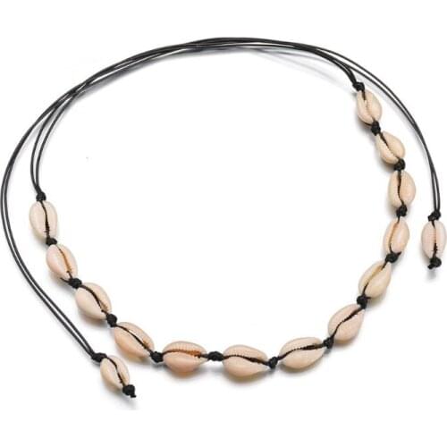 2021 New Boho Hawaii Handmad Beach Shell Conch Choker Necklace Women Summer Beach Jewelry 2020 trend