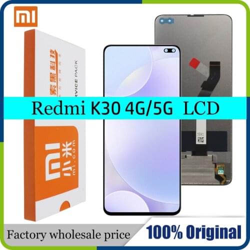 Original LCD For xiaomi redmi k30 LCD Display with Touch Screen Digitizer Replacement for redmi k30 M1912G7BE M1912G7BC Display