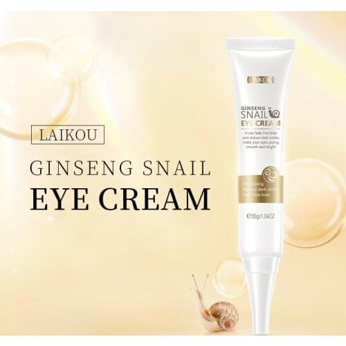 Women Snail Eye Cream Whitening Moisturizing Anti-aging Wrinkle Remove Dark Circles Snail Cream Eyes Bag Lifting Skin Care