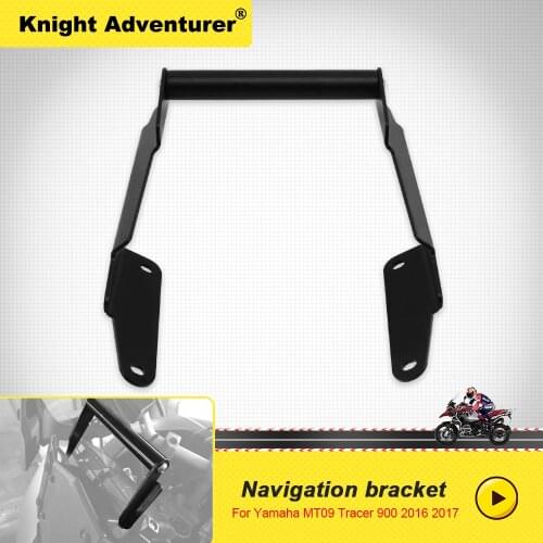 Motorcycle Front Phone Stand Holder Smartphone Phone GPS Navigation bracket For Yamaha MT 09 MT09 Tracer 900 2016 2017