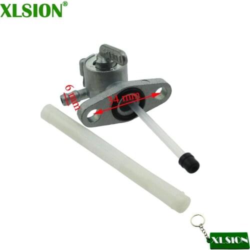 XLSION 34mm Fuel Petcock Tank Switch Valve Tap For Pit Dirt Bike Yamaha Suzuki Honda Kawasaki Acerbis Husaberg Mini Bike