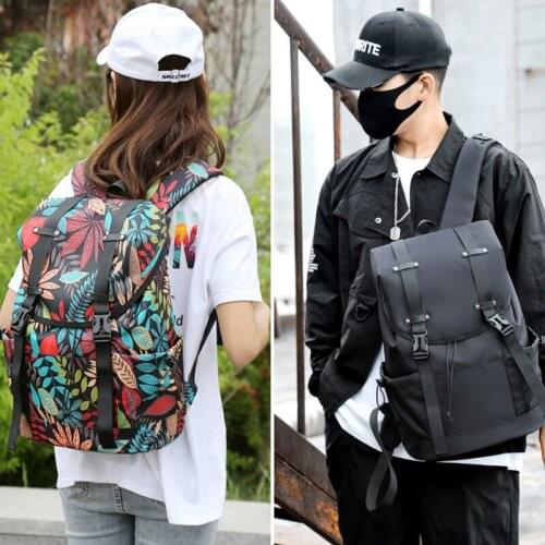 Unisex backpack 15.6-inch laptop casual business bag simple student sweet large-capacity lady backpack all-match travel bag