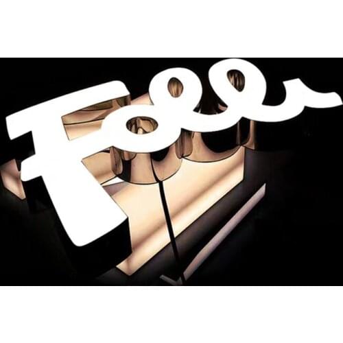 Led Epoxy Resin Channel Alphabet 3D Letter Sign DIY Exopy Resin Letters