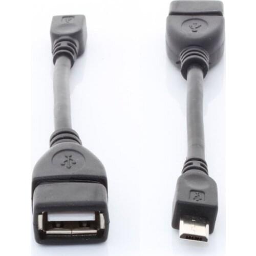 V8 otg Micro USB Host Cable OTG 10cm 20cm short long 5pin mini usb for tablet pc samsung mobile phone mp4 mp5 Smart Phone 300pcs