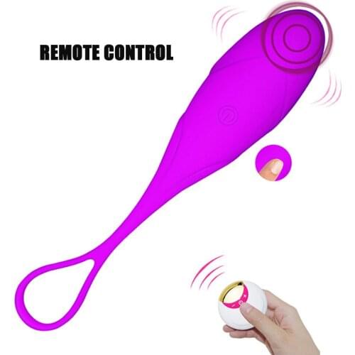 Vibrators Wireless Remote Control Vibrating Silicone Bullet Vibrators USB Rechargeable Massage Ball Adult Sex Toys