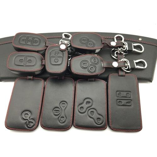 High quality car key cover For Renault Koleos Laguna Megane car-covers 2/3/4 button remote control Car wallet keys accessories