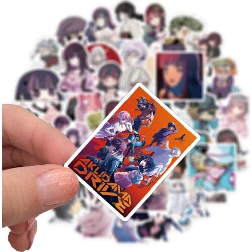 10/50Pcs Japanese Akudama Drive Anime Stickers for DIY Suitcase Laptop Luggage Motorcycle Phone Skateboard Car Graffiti Sticker