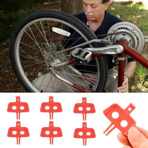 5Pcs/set Bicycle Brake Spacer Pad MTB Road Bike Brake Spacer Durable Hydraulic Disc Brake Pad For Mountain Bike