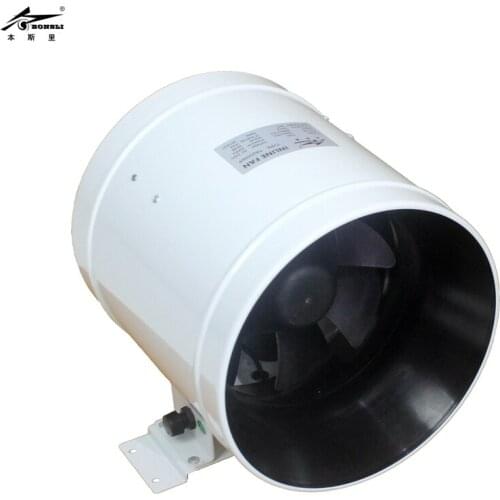 8 inch water resistance Exhaust Inline Duct Fan Ventilator Air Ventilation Home Extractor Vent System 220v