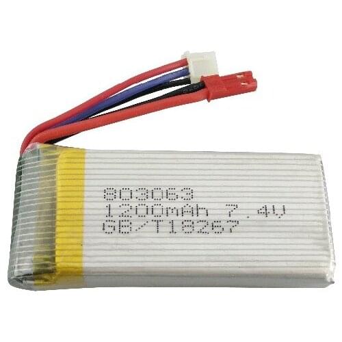 MJX X101 Battery 7.4V 1200mah Battery For MJX X101 Rc Quadcopter Spare Part Battery