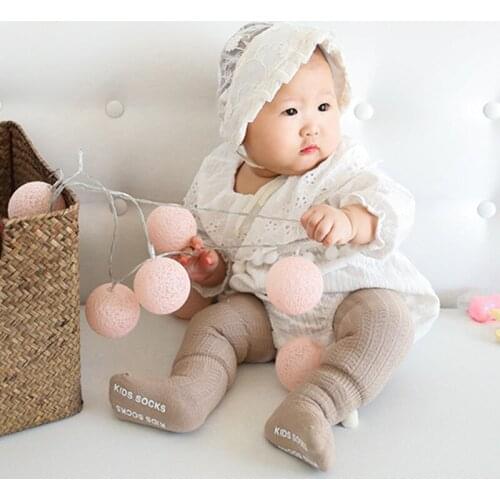 Childrens Socks Solid Boy Anti Slip Newborn Baby Socks Cotton Infant Socks For Girls 3Pcs Leggings and 2 Pairs Of Sock