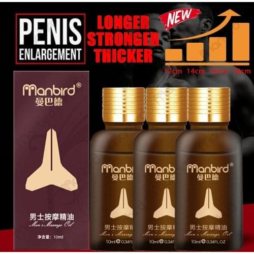 Male Enhancement Oil Extend Thicker Bigger Penis Natural Sexy Long Lasting Effective Penis Enlargement Oil Sex Products Lube