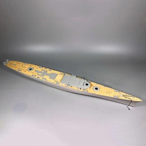 1/350 Scale Wooden Deck Kit for Guam Ship Model w/ HobbyBoss 86514 Upgrade Accessories