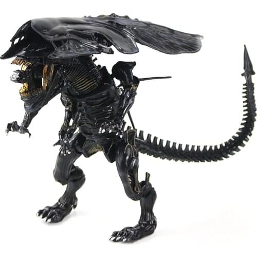 NECA Alien Queen figure toys Deluxe Xenomorph Warrior Hybrid Matel PVC Action Figure Alien Toys