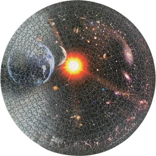 New Jigsaw puzzle 1000pcs 3D picture Sea World Plants Space Puzzles toys for adults children home games Christmas Gift