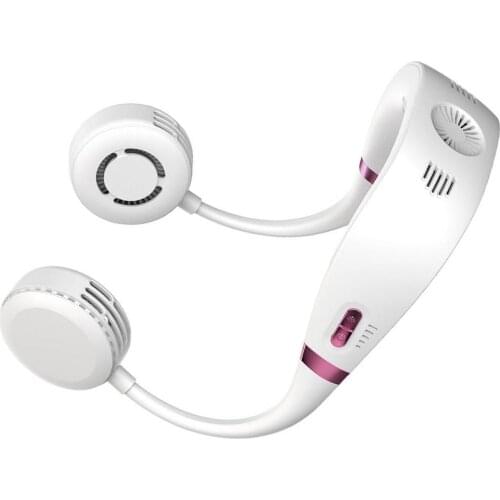 Portable Mini Neck Fan 360 Degree Adjustable Three-Speed USB Charging Fan 3000 MAh For Home Outdoor Ventilador Portatil Abanicos