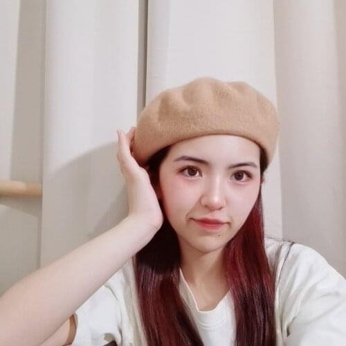 Beret women girls wool winter hat beanie vintage painter french artist beret hats elegant mushroom lady beret sombreros de mujer