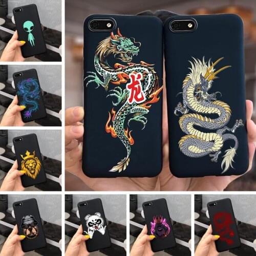 Cute Silicone Case For Huawei Y5 Prime 2018 Case Y5 2018 Soft Slim Luxury Black Cover For Huawei Y5 Lite 2018 Phone Cases Bumper