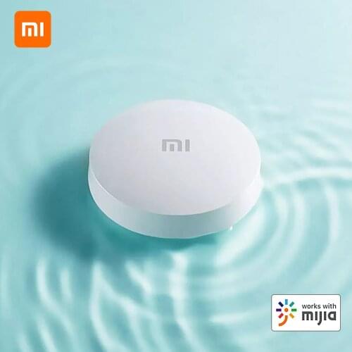 2020 New Original Xiaomi Water Immersing Flood Sensor Smart Wireless Water Leak Detector IP67 Waterproof Works with Mi Home APP