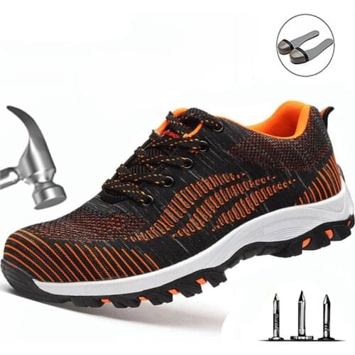 Safety Labor Insurance Shoes Anti-smashing Anti-piercing Electrician Shoes Non-slip Wear-resistant Steel Toe Cap Work Shoes
