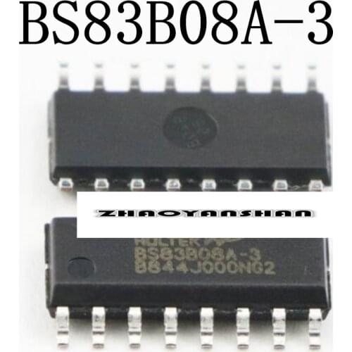 100pcs X BS83B08A-3 16NSOP BS83B08A BS83B08 NEW Free Shipping