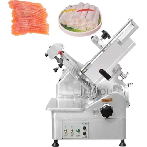 13 Inch Fully Automatic Cold Meat Ham FIsh Cheese Etc Frozen Meat Slicing Machine Meat Slicer