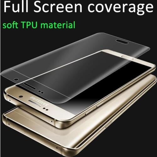 3pcs Full Coverage Screen Protector For Samsung Galaxy Note 5 TPU material anti-explosion high stickiness