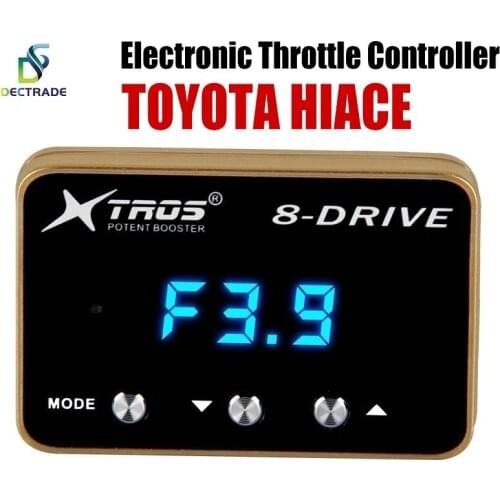 Dectrade Car Electronic Throttle Controller Racing Accelerator Potent Booster For Toyota Hiace Tuning Parts 8 Drive