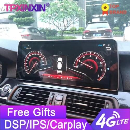 12.3" Android 10.0 4+64G For BMW 5 Series F10 F11 2011-2016 Car Multimedia Player Car Stereo GPS Navigation Auto Radio Head unit