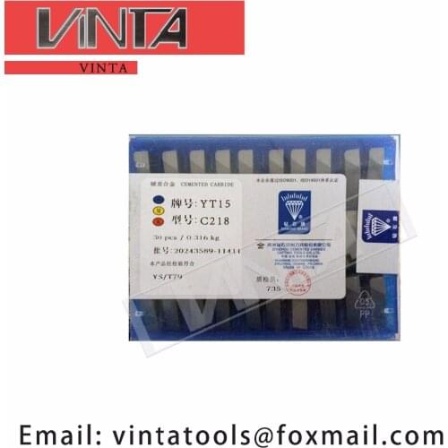 Free shipping high quality 30pcs/lots C218 YG6/ YG8/ YW1/ YW2/ YT5/ YT14/ YT15 cnc carbide welding inserts