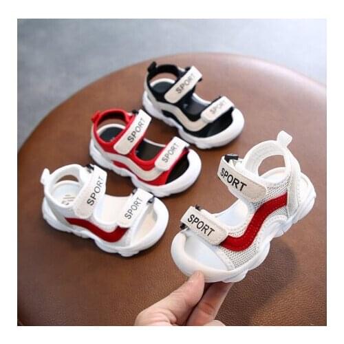 Baby comfortable sandals summer new boys girls beach shoes kids casual sandals children fashion sport sandals toddlers shoes