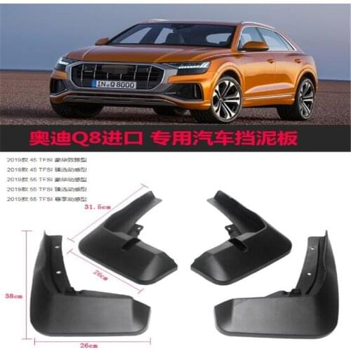 For Audi Q8 2020 Car Fenders splash guards auto accessories