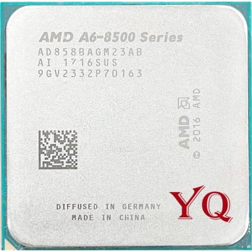 AMD A6-Series A6-8500 A6 8580 3.8 GHz 65W Dual-Core CPU Processor AD858BAGM23AB Socket AM4